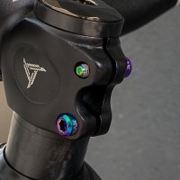 M5 Rainbow Titanium Stem Bolts