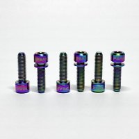 M5 Rainbow Titanium Stem Bolts