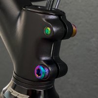 M6 Rainbow Titanium Stem Bolts