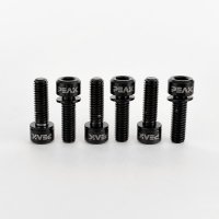 M6 Black Titanium Stem Bolts